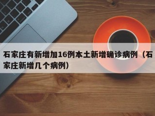 石家庄有新增加16例本土新增确诊病例（石家庄新增几个病例）